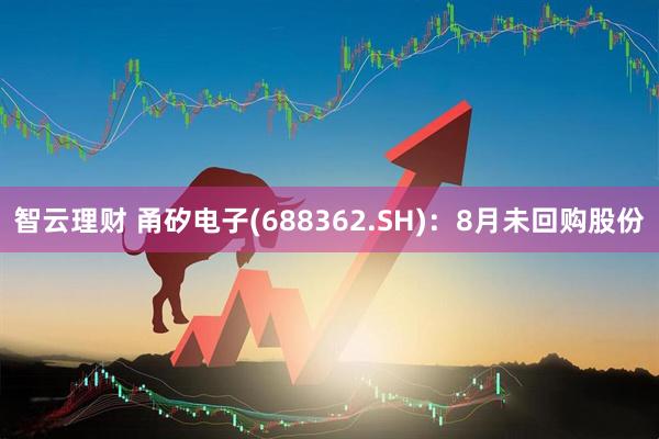智云理财 甬矽电子(688362.SH)：8月未回购股份